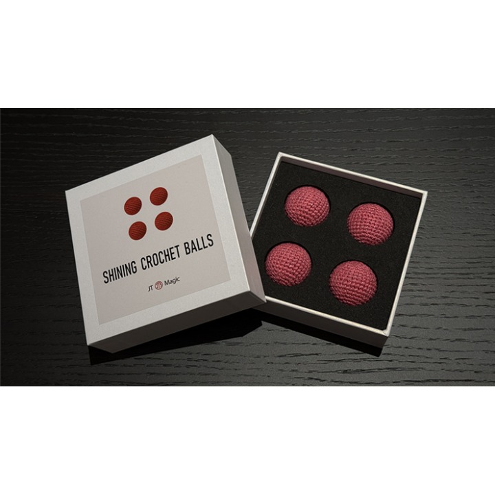 Shining Crochet Balls (Light Pink) by JT Magic