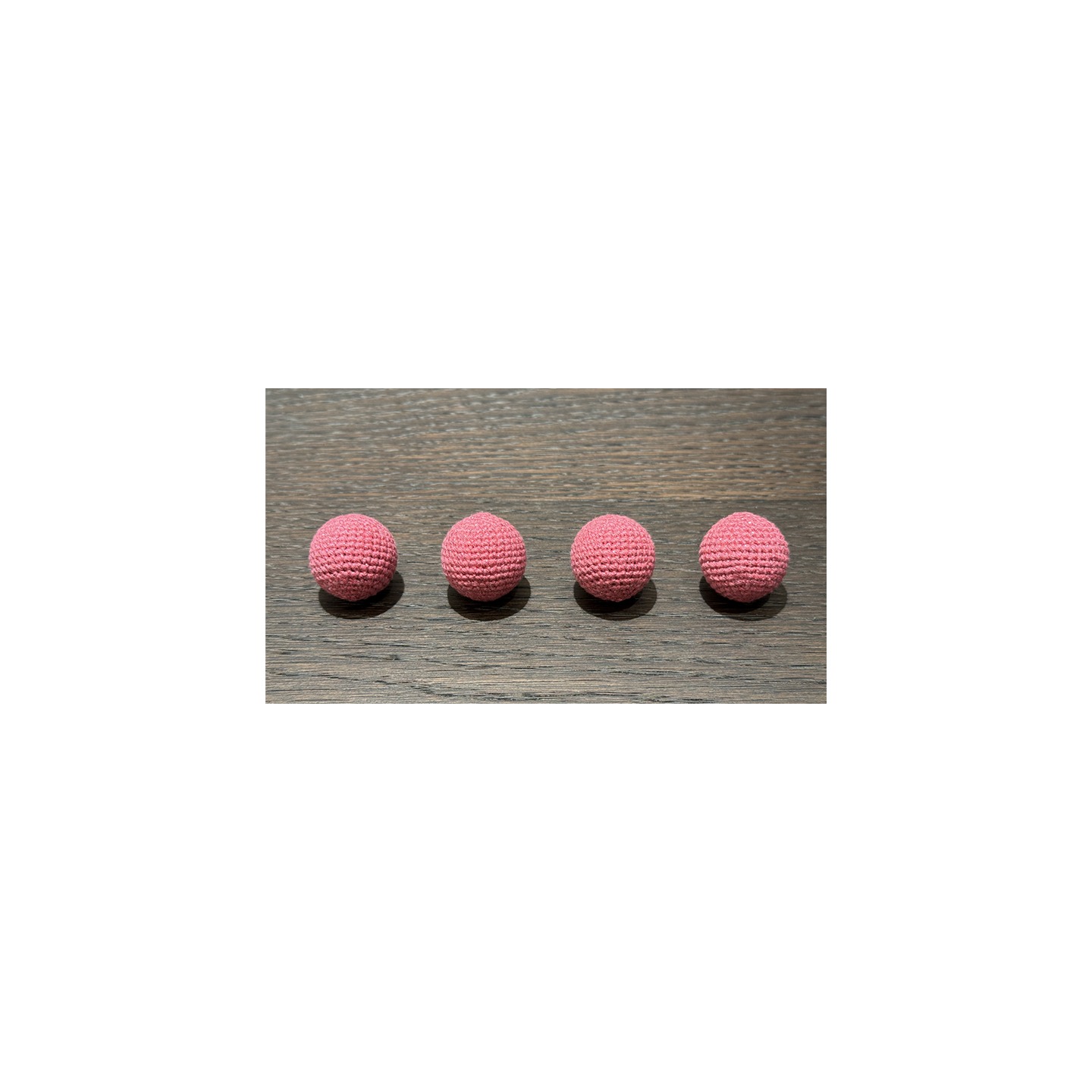 Shining Crochet Balls (Light Pink) by JT Magic