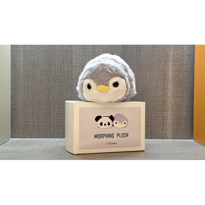 Morphing Plush (Panda to Penguin Grey) by Jackie Zhao and JT Magic