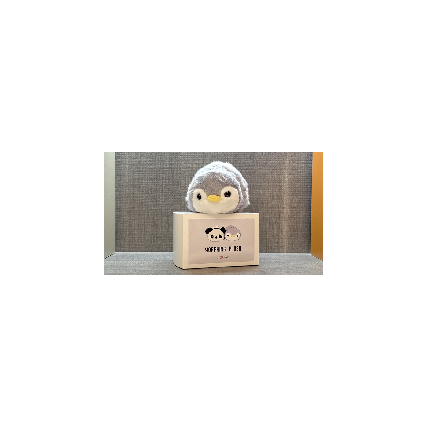 Morphing Plush (Panda to Penguin Grey) by Jackie Zhao and JT Magic