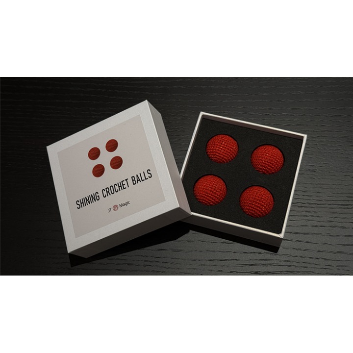 Shining Crochet Balls (Red) by JT Magic