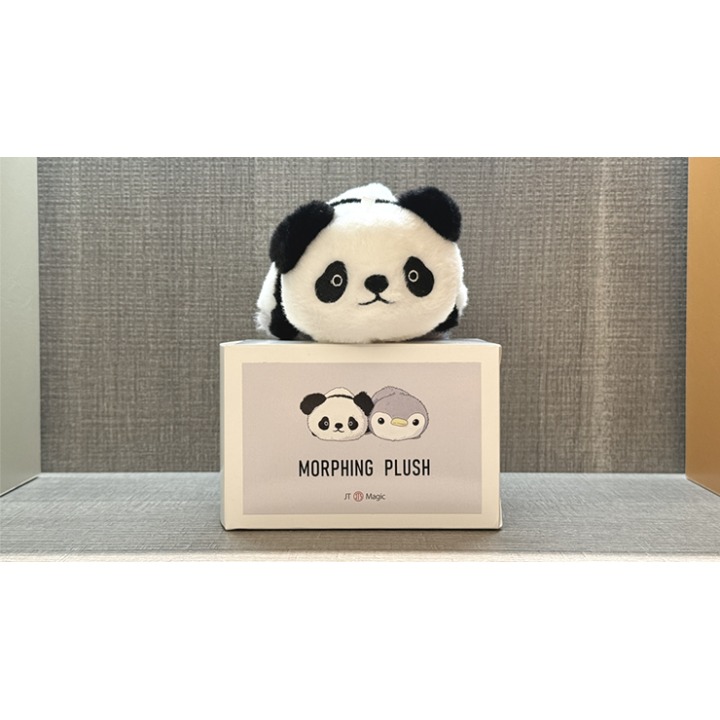 Morphing Plush (Panda to Penguin Grey) by Jackie Zhao and JT Magic