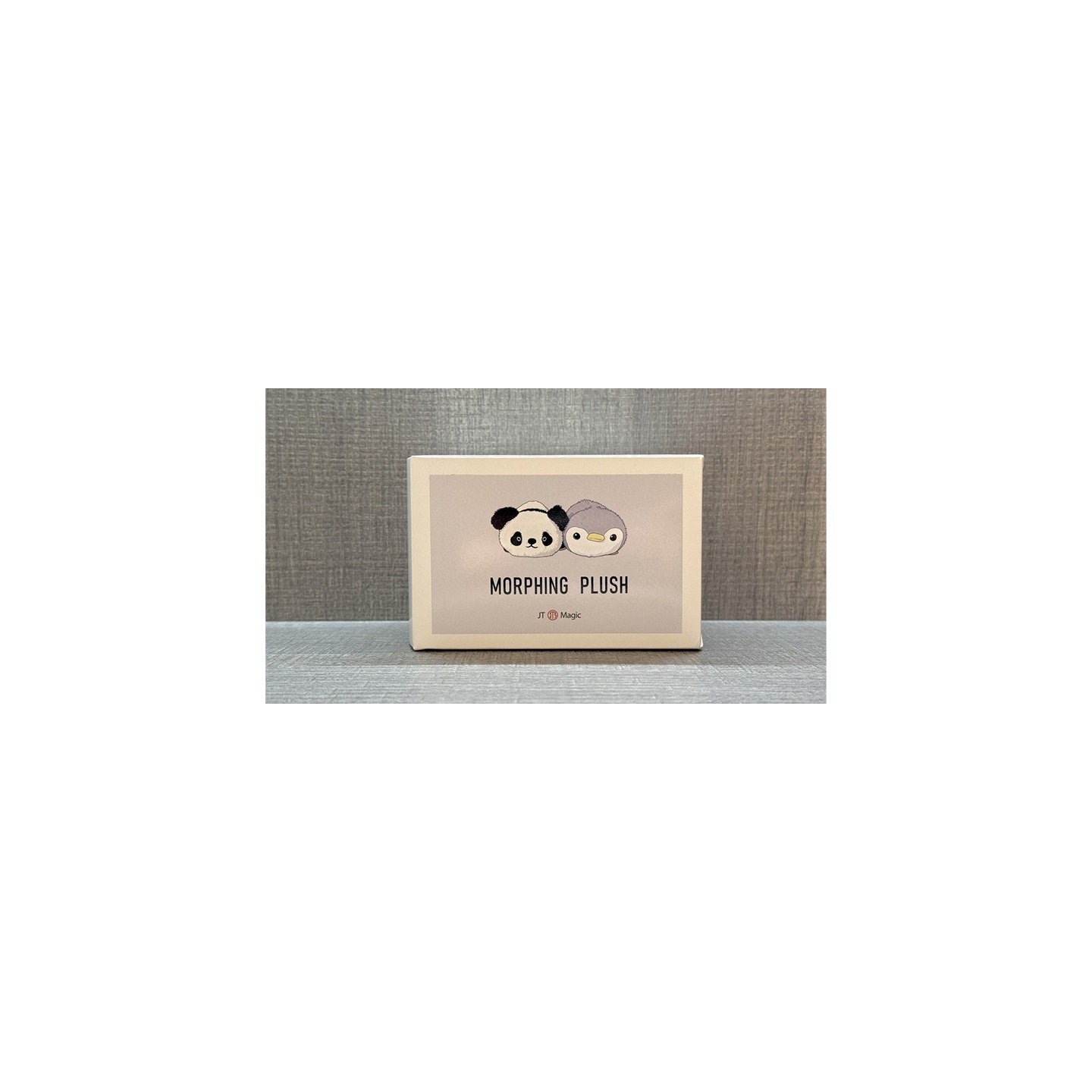 Morphing Plush (Panda to Penguin Grey) by Jackie Zhao and JT Magic