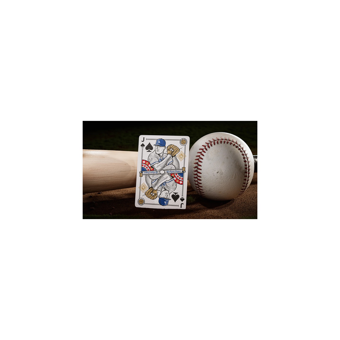Dodgers Playing Cards by theory11
