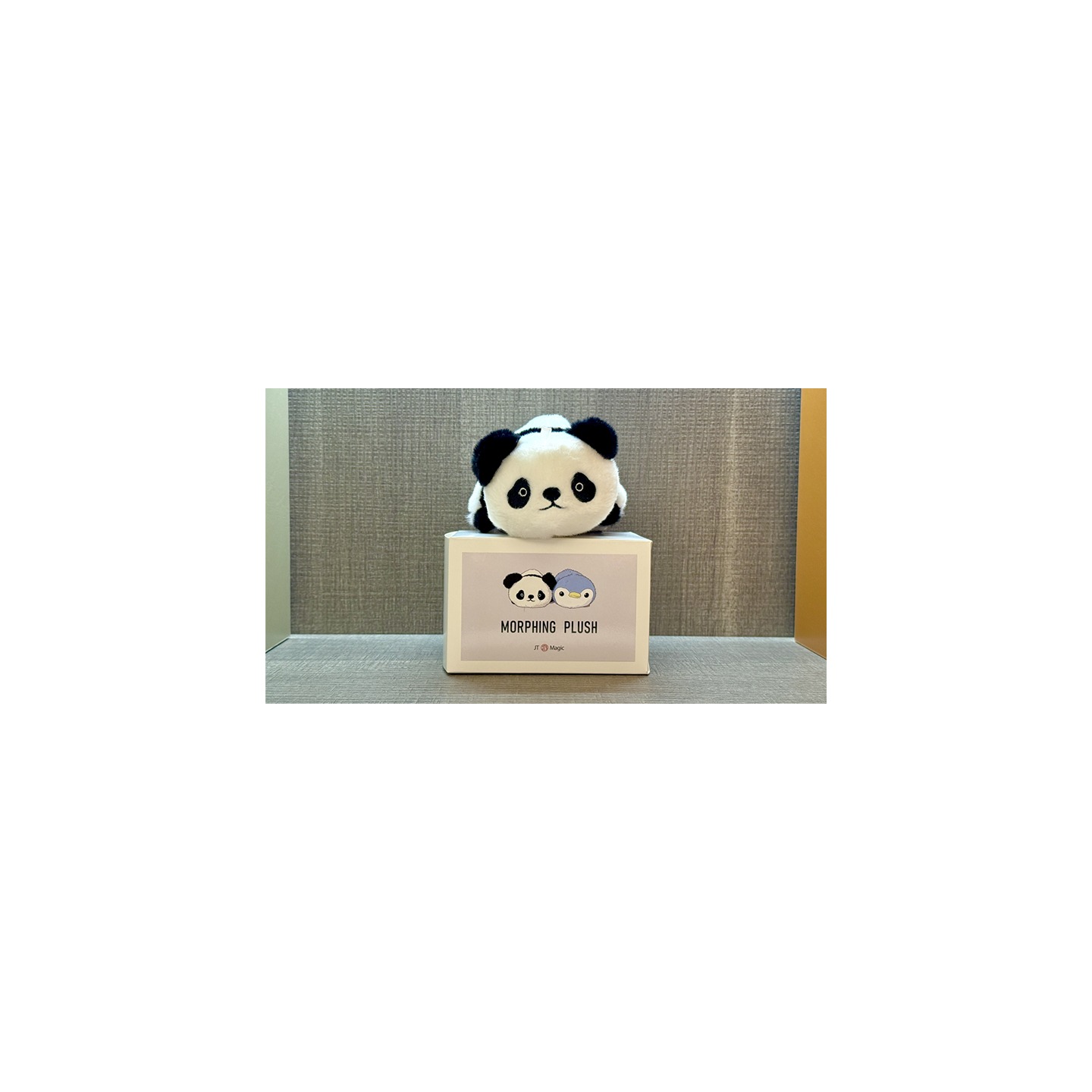 Morphing Plush (Panda to Penguin Blue) by Jackie Zhao and JT Magic