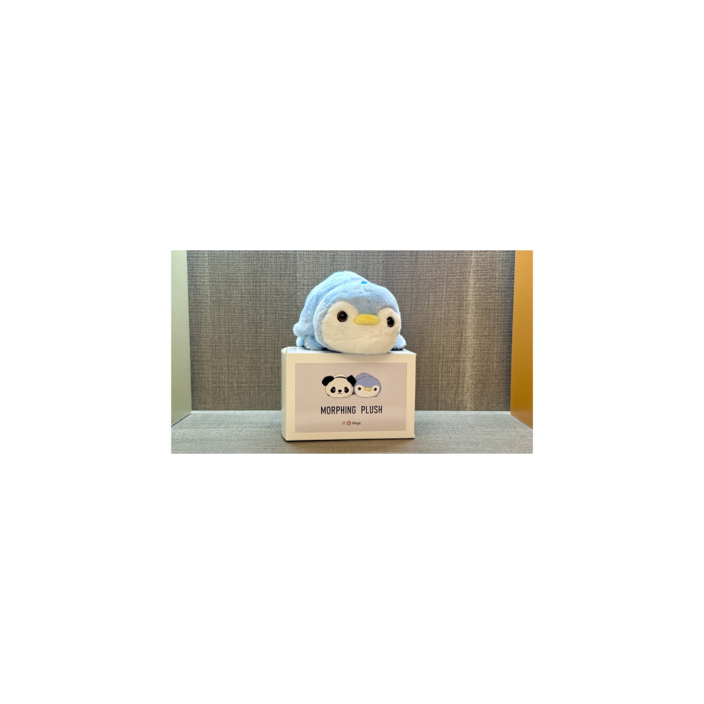 Morphing Plush (Panda to Penguin Blue) by Jackie Zhao and JT Magic