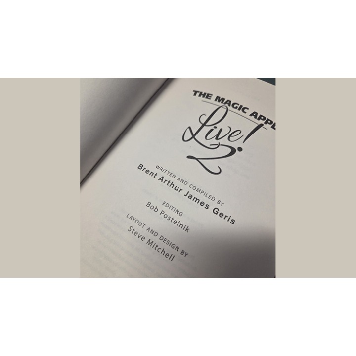 The Magic Apple LIVE 2 by Brent Arthur James Geris