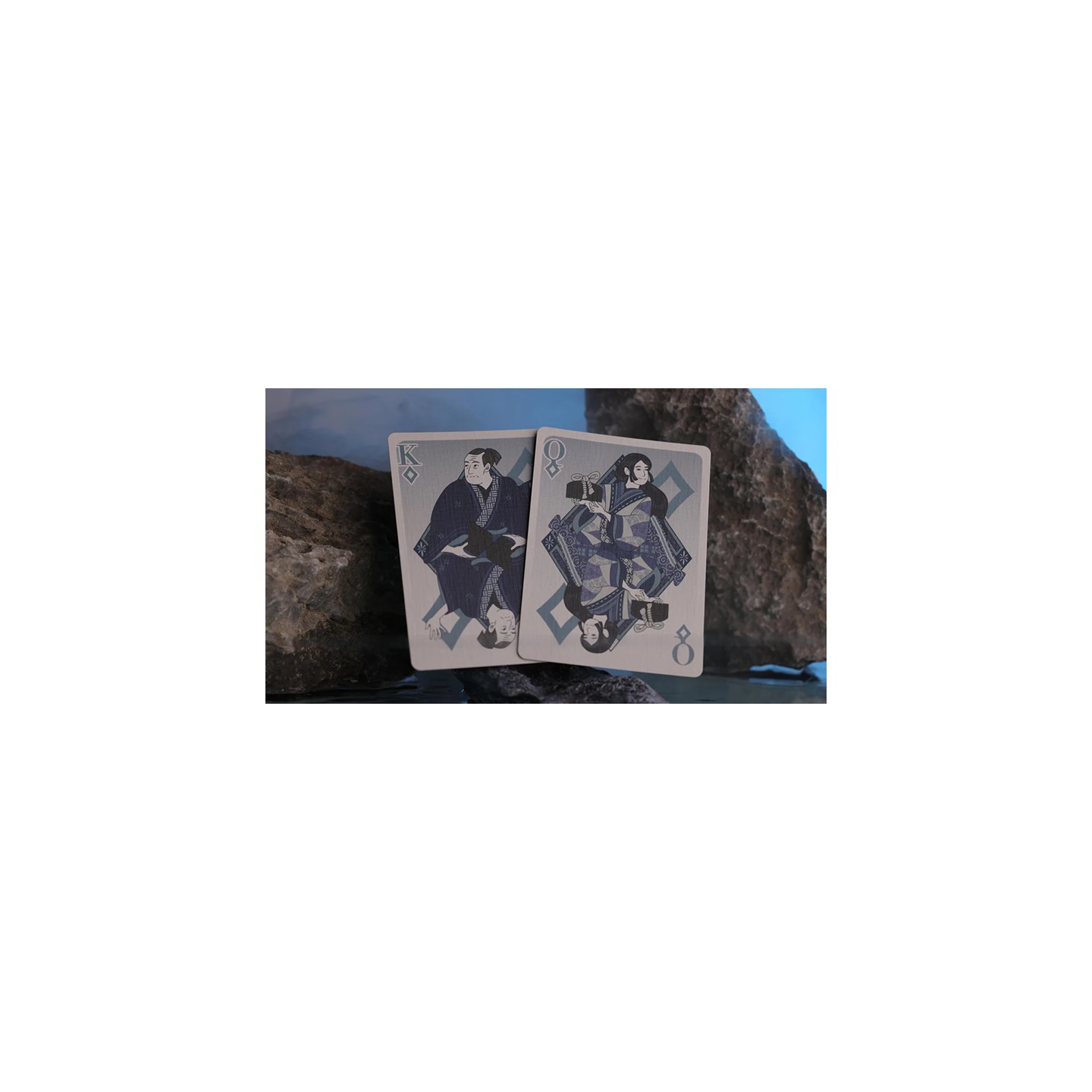 Urashima Tarou (Blue) Origami Playing Cards
