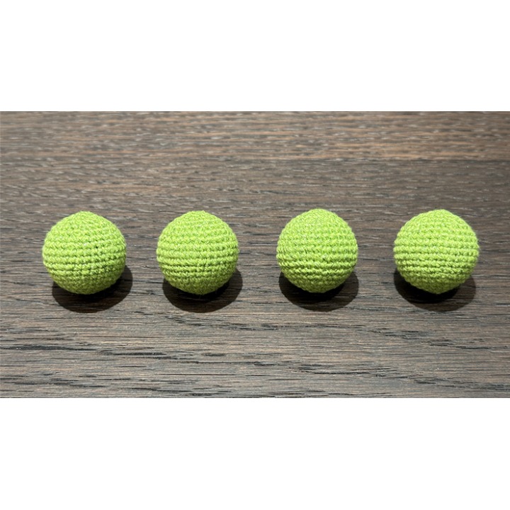 Shining Crochet Balls (Grass Green) by JT Magic