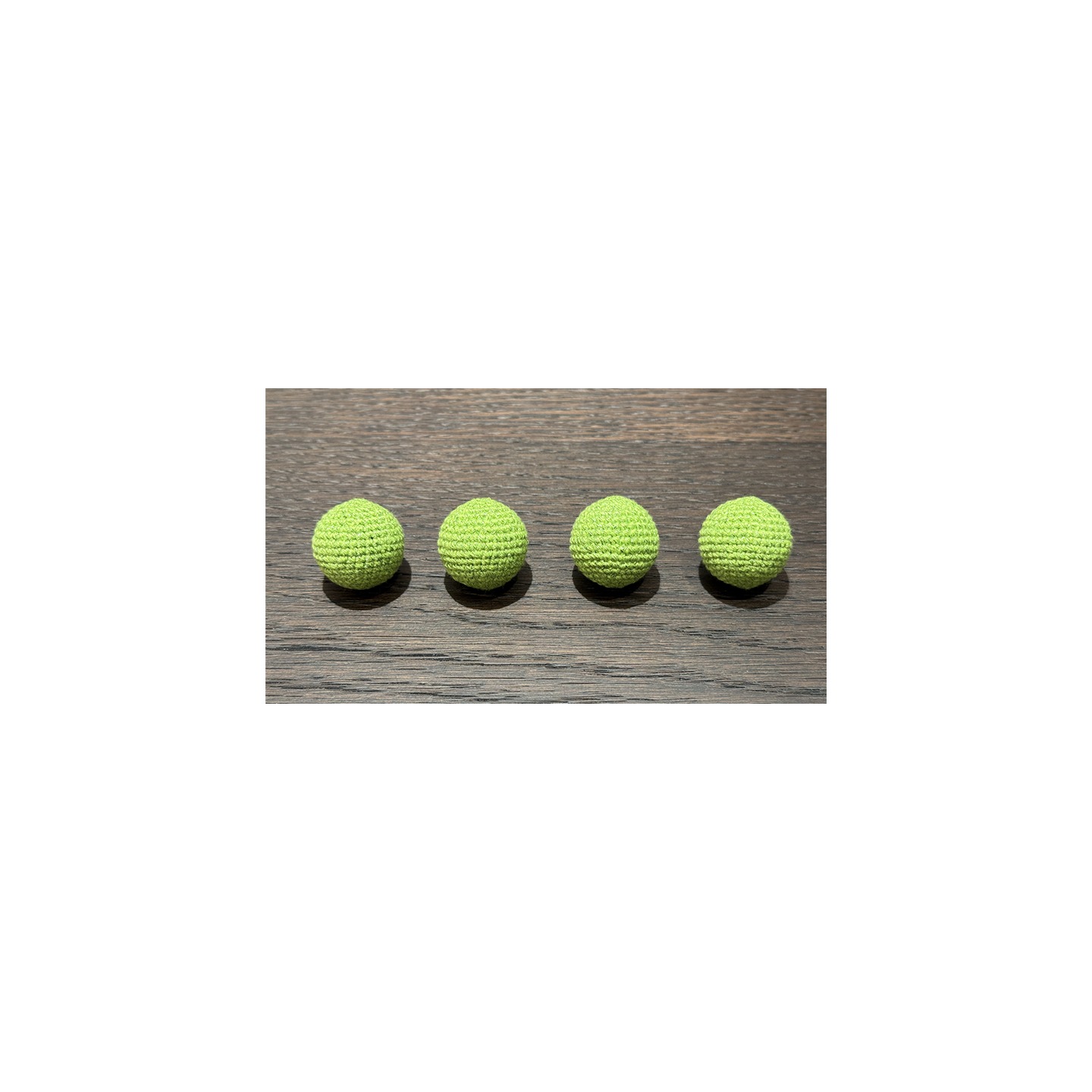 Shining Crochet Balls (Grass Green) by JT Magic