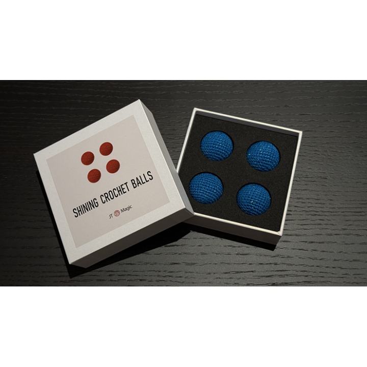 Shining Crochet Balls (Royal Blue) by JT Magic
