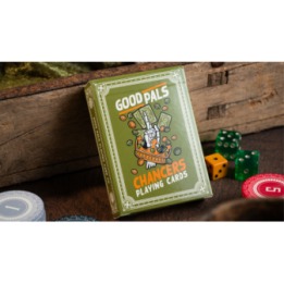 Chancers V3 Green (Marked) Playing Cards by Good Pals