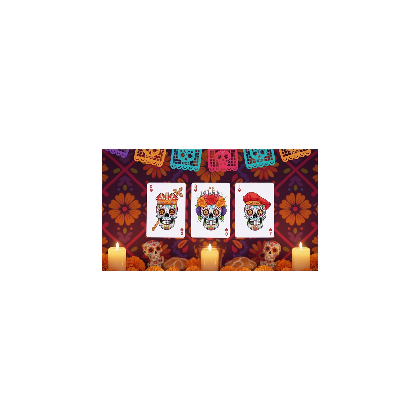 Day of the Dead Playing Cards by Puckator UK