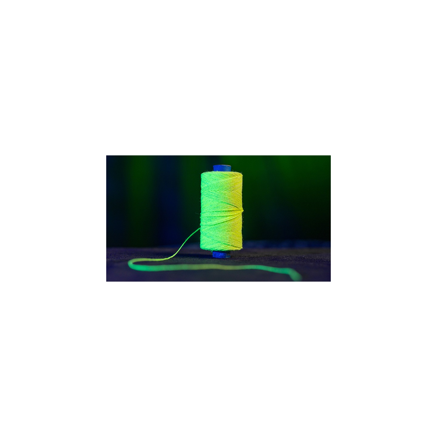 WGM UV GLOW GYPSY THREAD YELLOW REFILL SPOOL by Murphy's Magic