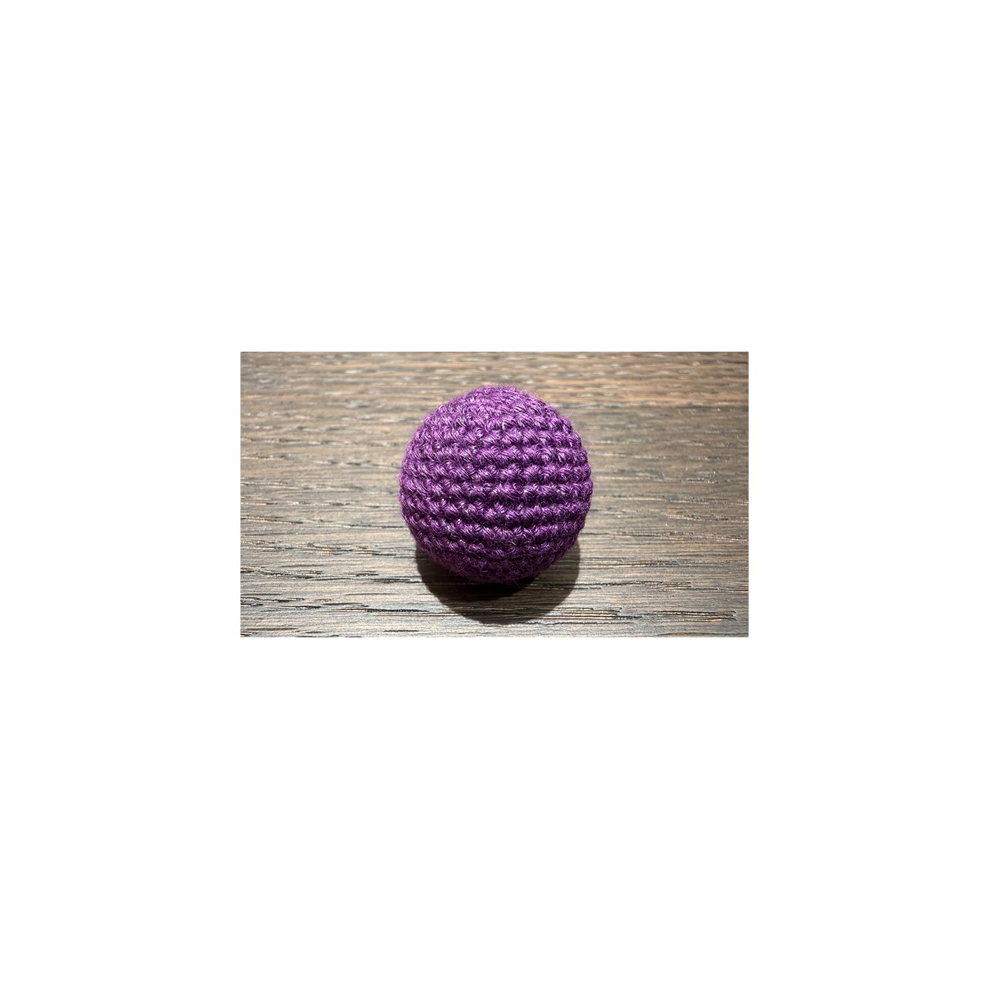 Shining Crochet Balls (Dark Purple) by JT Magic