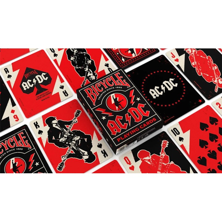 Bicycle AC/DC Playing Cards by US Playing Cards