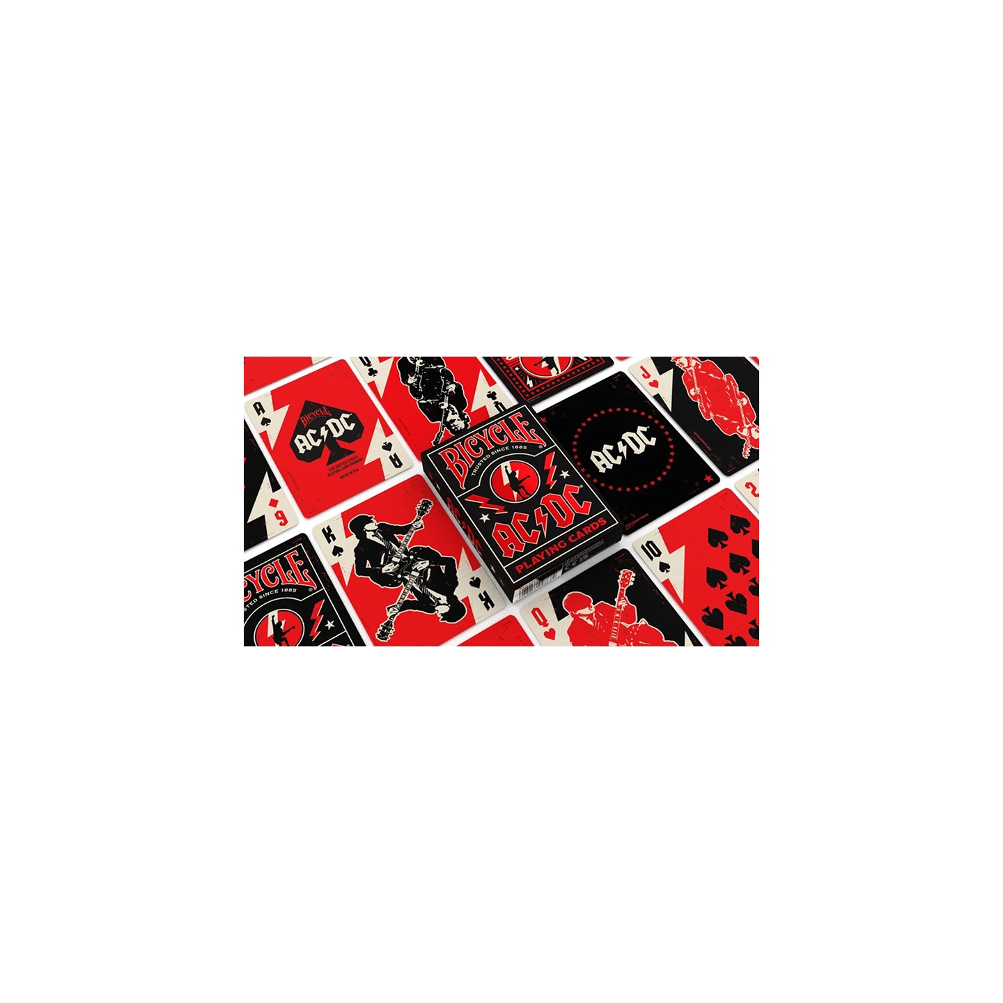 Bicycle AC/DC Playing Cards by US Playing Cards