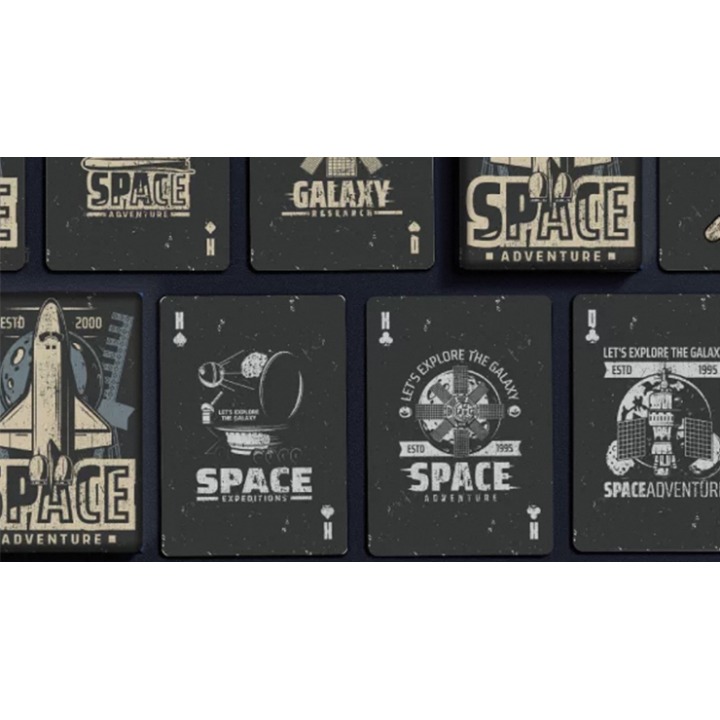 Space Adventure Playing Cards