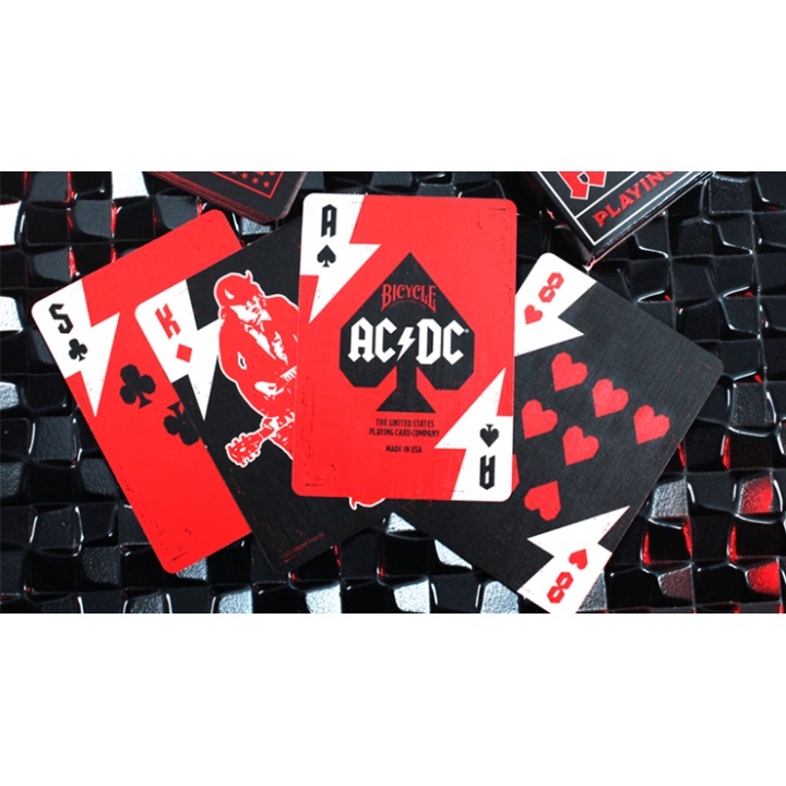 Bicycle AC/DC Playing Cards by US Playing Cards