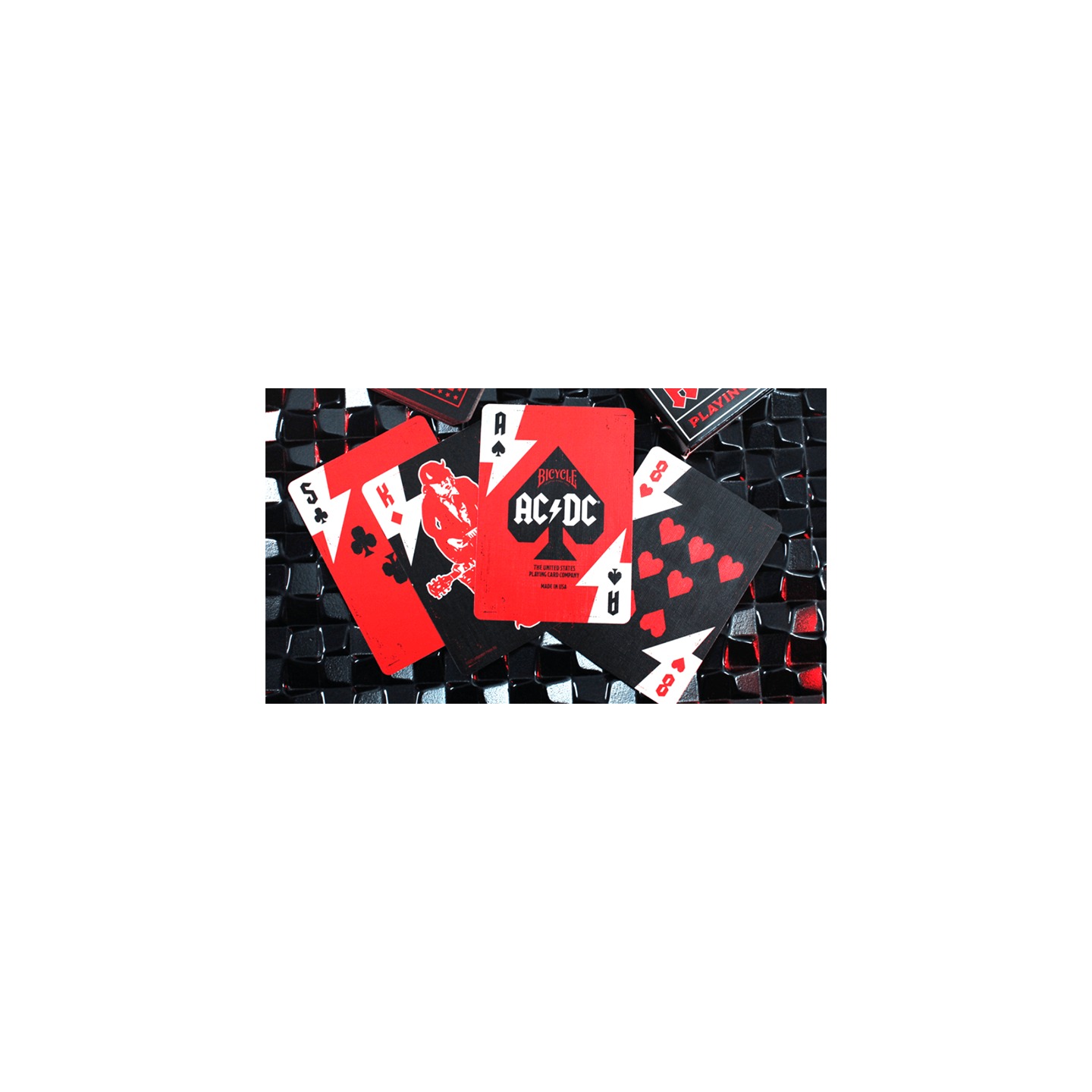 Bicycle AC/DC Playing Cards by US Playing Cards