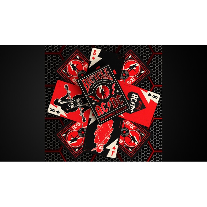 Bicycle AC/DC Playing Cards by US Playing Cards