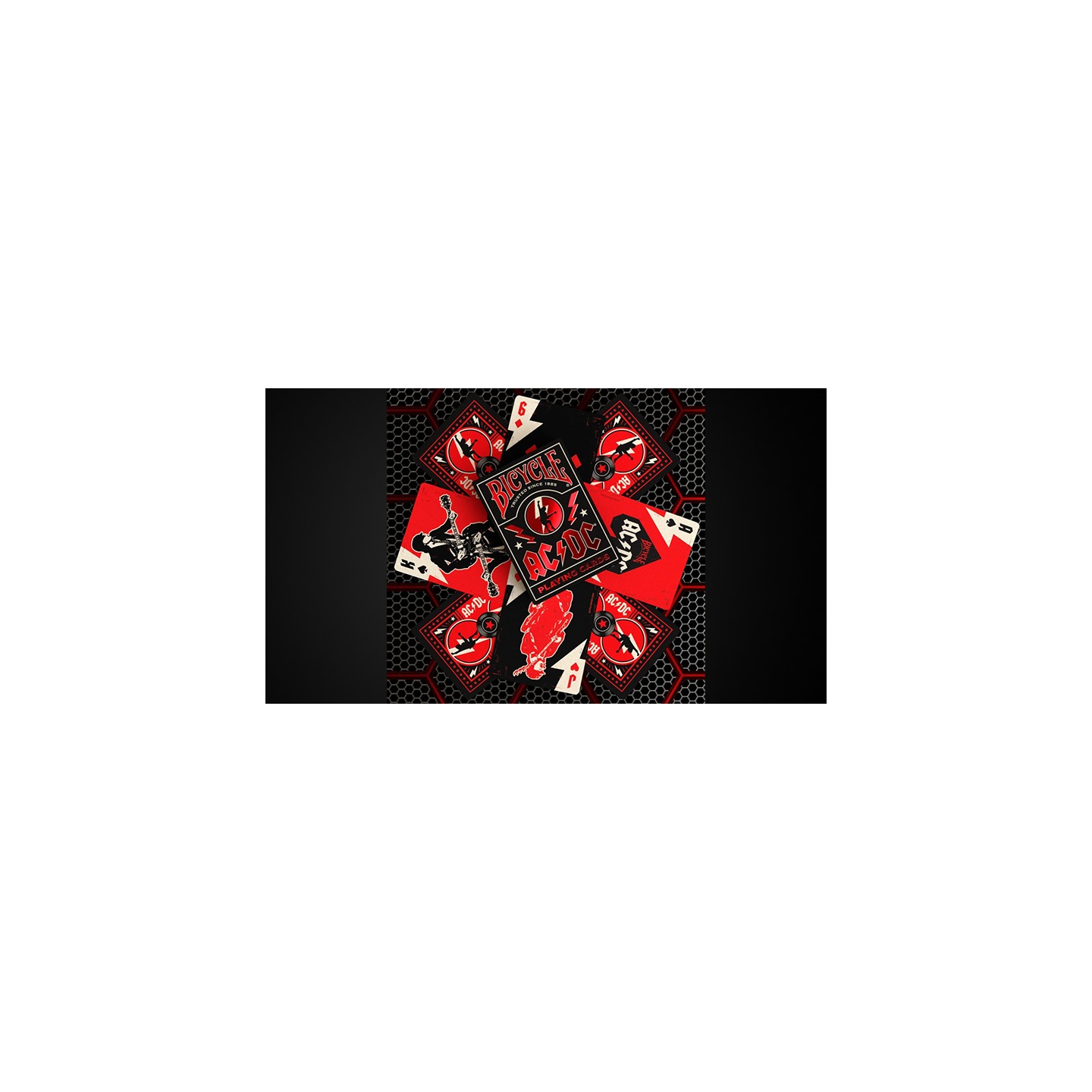 Bicycle AC/DC Playing Cards by US Playing Cards