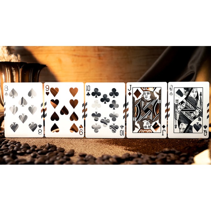 Flexible Mocha Mousse Playing Cards by TCC