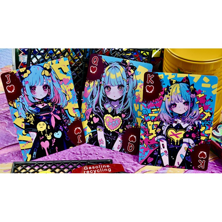 Shinjuku Spray Girls V1 Playing Cards