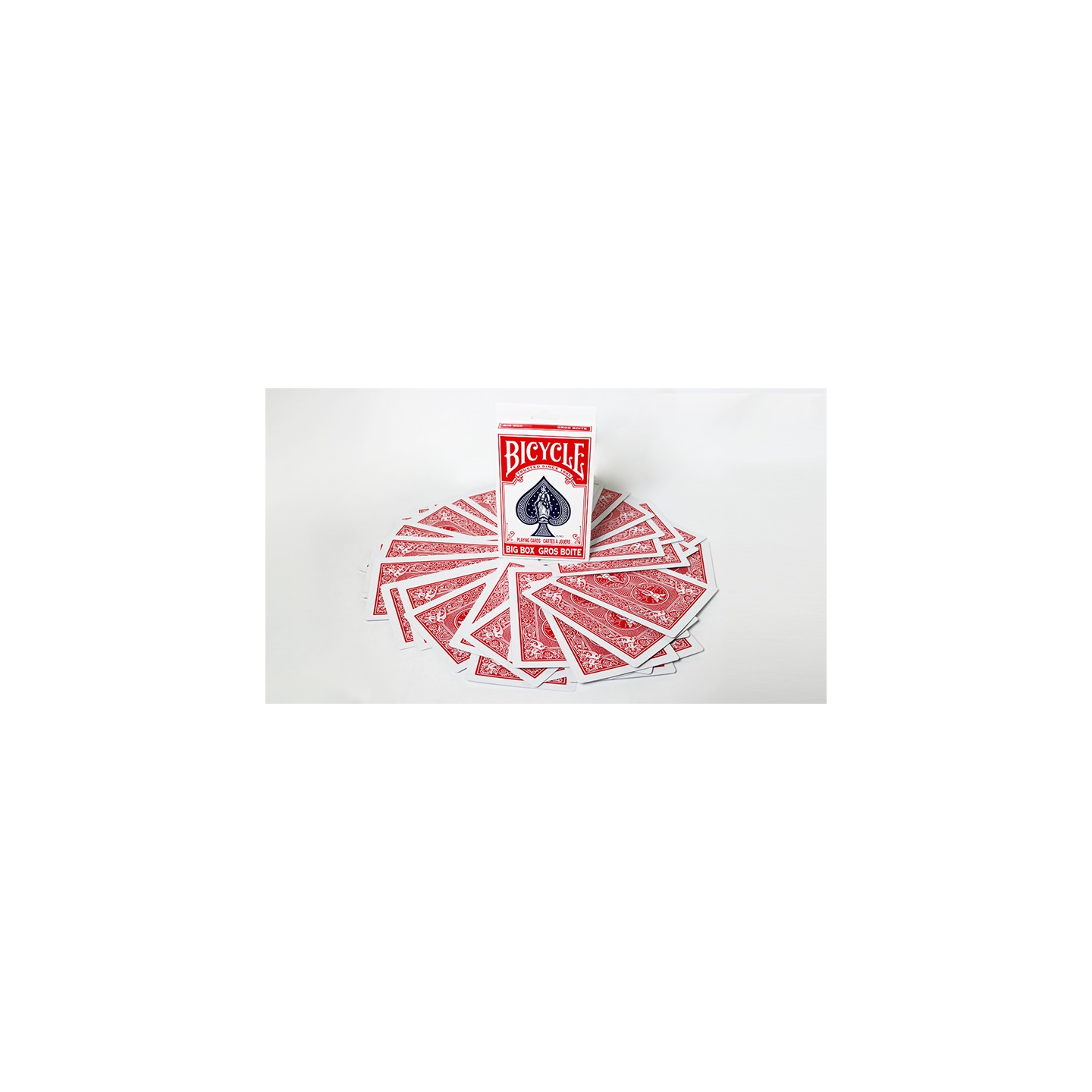 Bicycle Jumbo ESP 50 Cards Red (10 of each Square, Wavy Lines, Star, Circle and Cross) by Murphy's Magic
