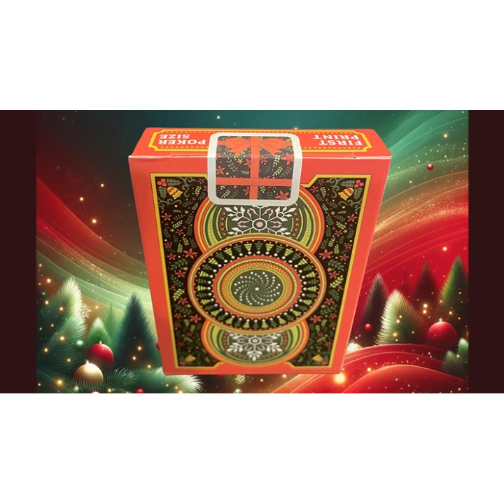 Bicycle Nutcracker (Red) Playing Cards