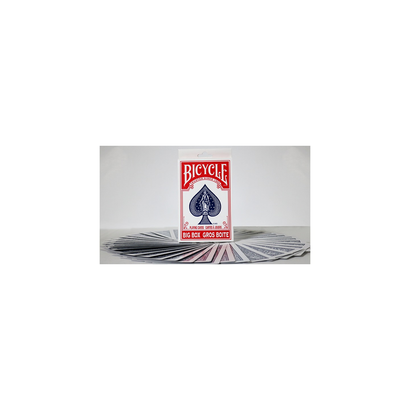 Bicycle Jumbo ESP 50 Cards Blue (10 of each Square, Wavy Lines, Star, Circle and Cross) by Murphy's Magic