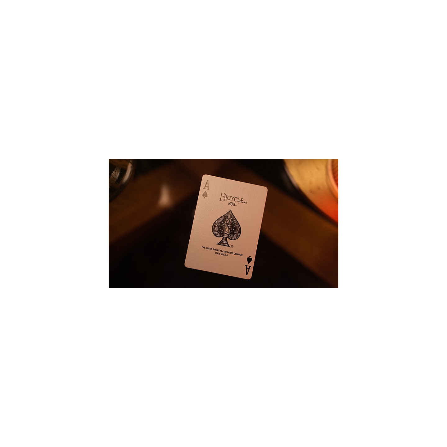 Bicycle Metallic Ruby Playing Cards