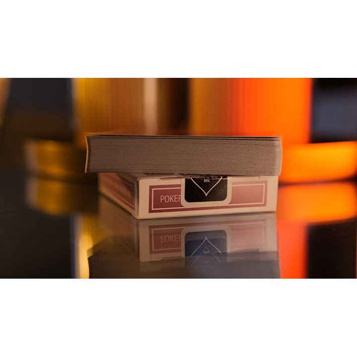 Bicycle Metallic Ruby Playing Cards