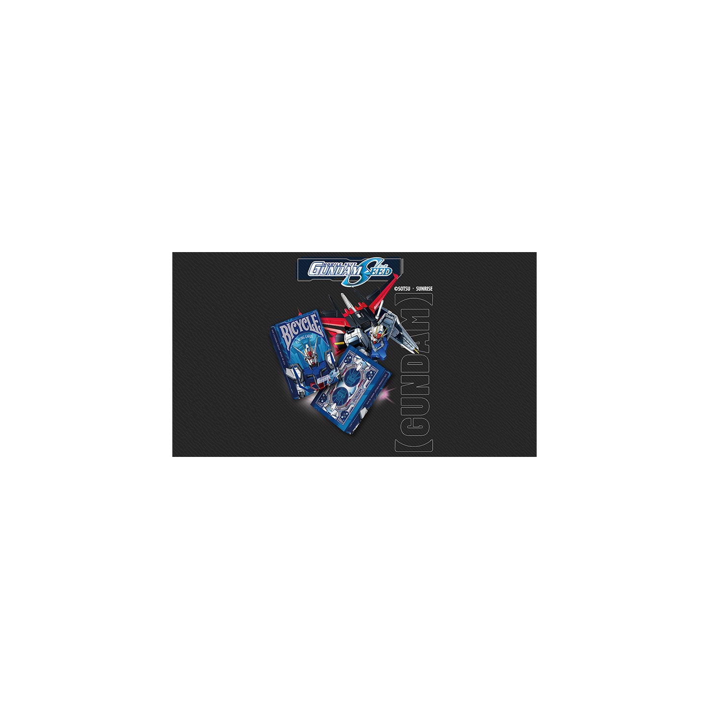 Bicycle Gundam Seed Playing Cards