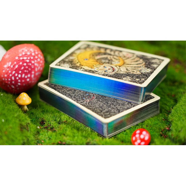 Childhood Playing Cards (Half Brick Standard + Gilded ) by TCC & Lunzi