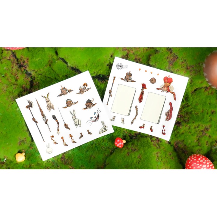 Childhood Playing Cards (Half Brick Standard + Gilded ) by TCC & Lunzi