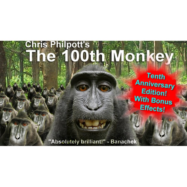 10th Anniversary 100th Monkey by Chris Philpott