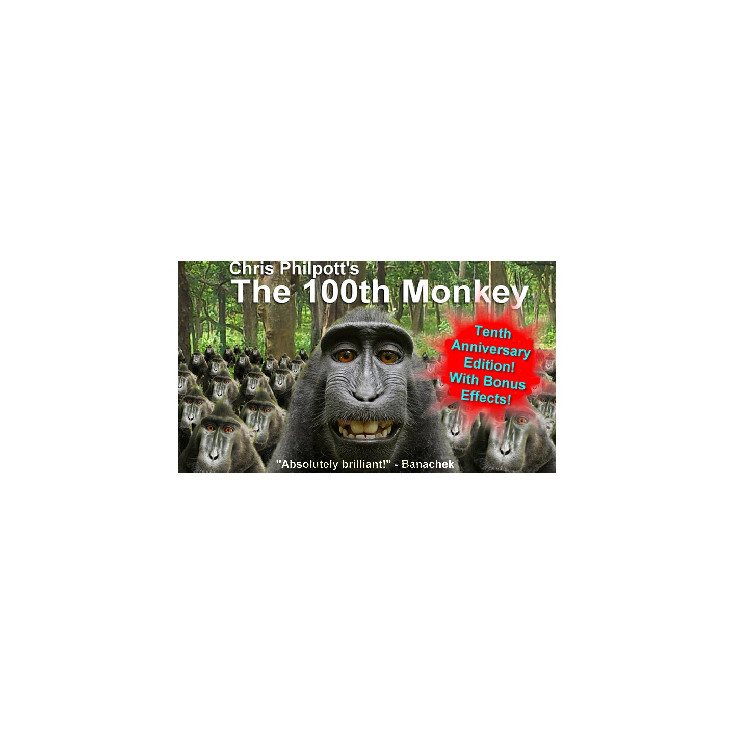 10th Anniversary 100th Monkey by Chris Philpott