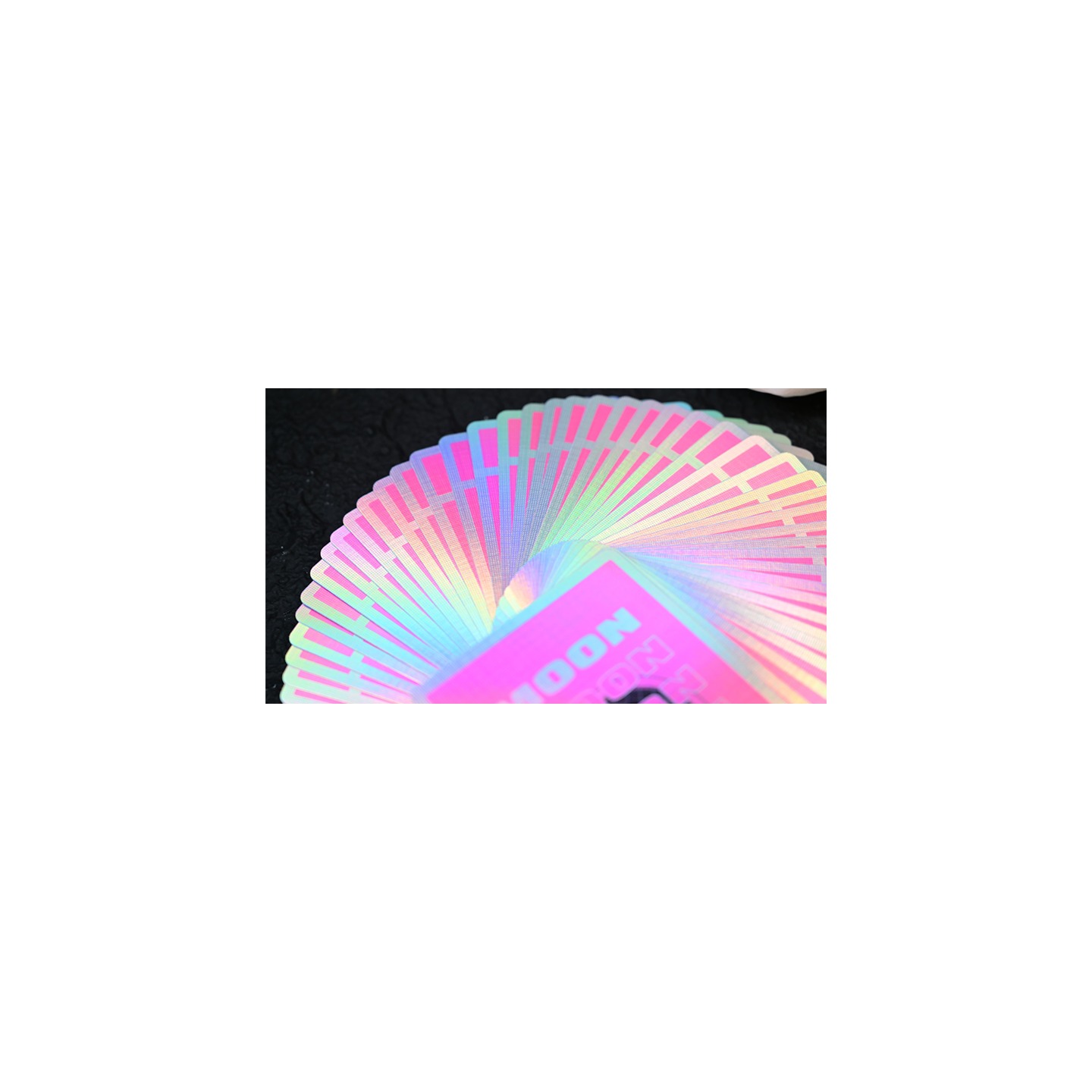 Moon (Pink Holo) Playing Cards