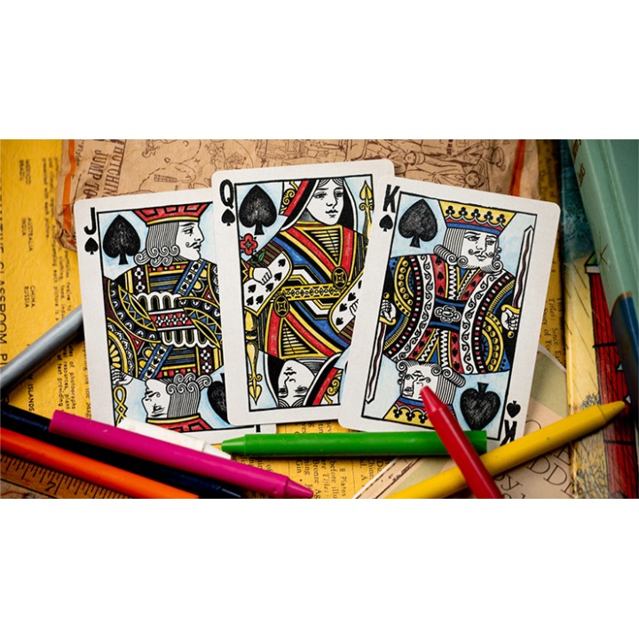 Crayon Playing Cards by Kings Wild Project