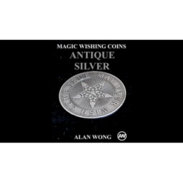 Magic Wishing Coins Antique Silver (12 Coins) by Alan Wong