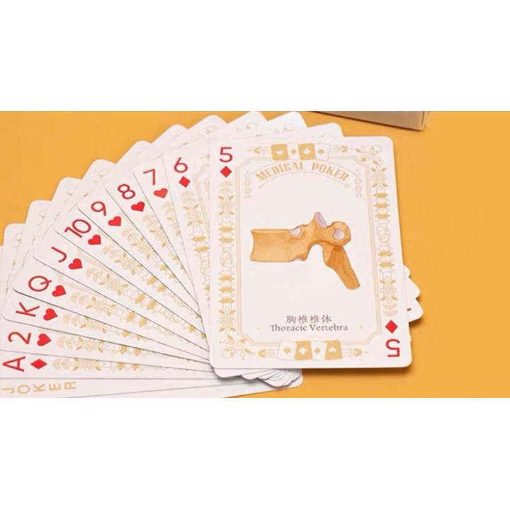 Medical Poker (White) Playing Cards