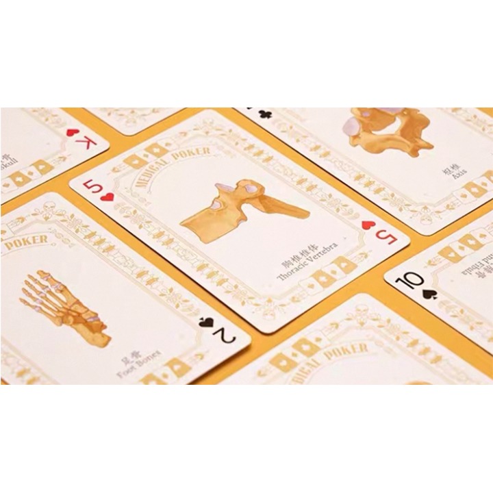 Medical Poker (White) Playing Cards
