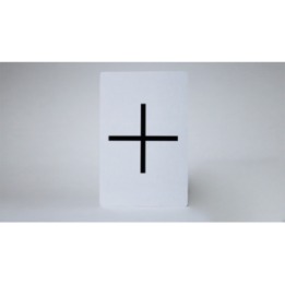 Bicycle Jumbo Gaff Card Double Face (Cross/Wavy Lines)