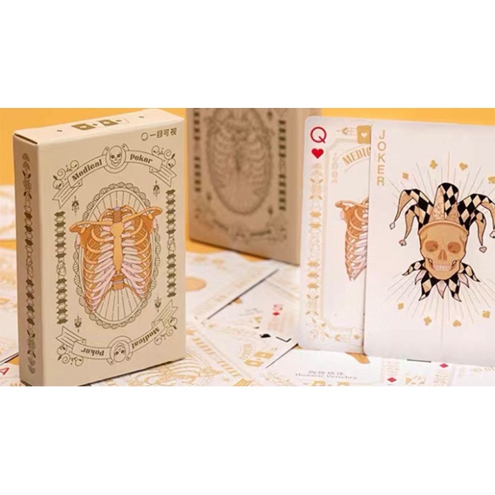 Medical Poker (White) Playing Cards