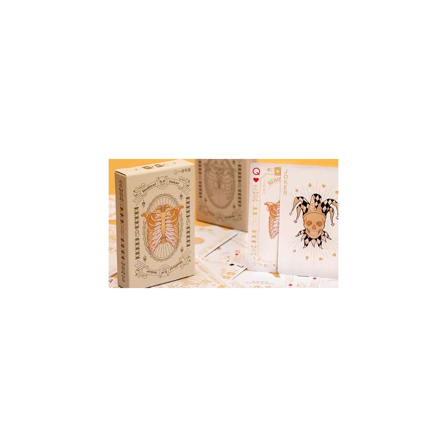 Medical Poker (White) Playing Cards