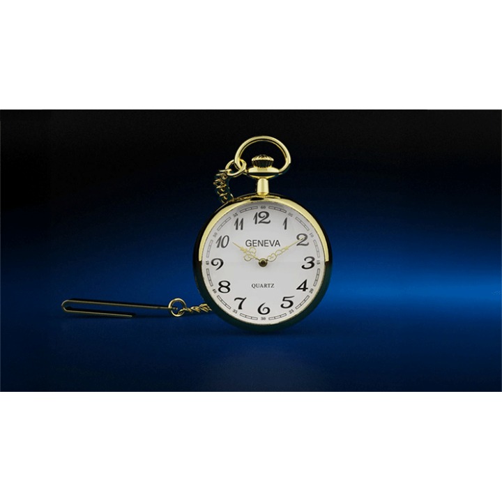 Pocket Watch (Gold) by Iarvel Magic