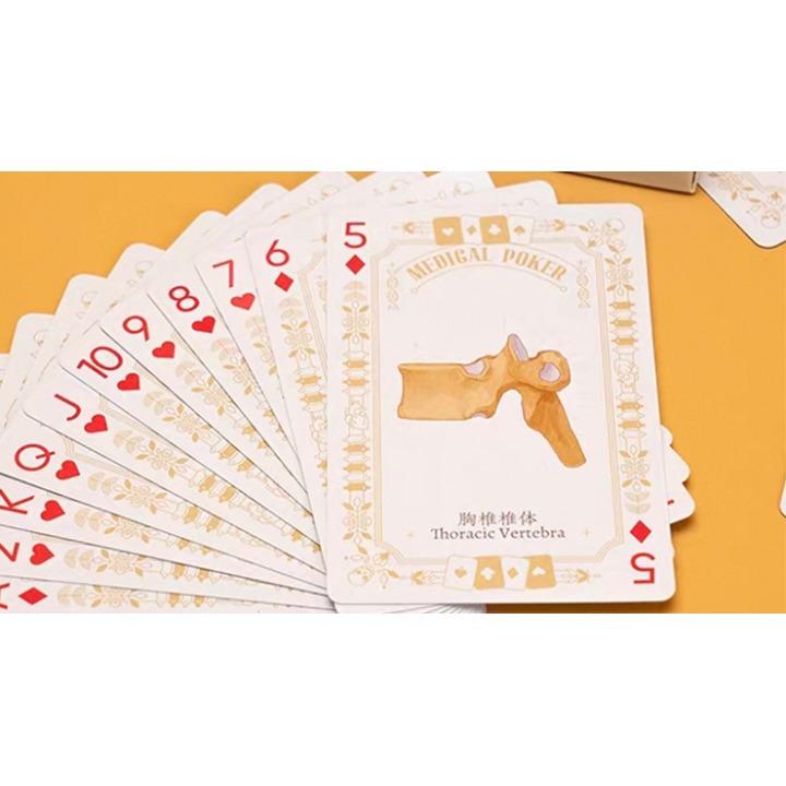 Medical Poker (White) Playing Cards