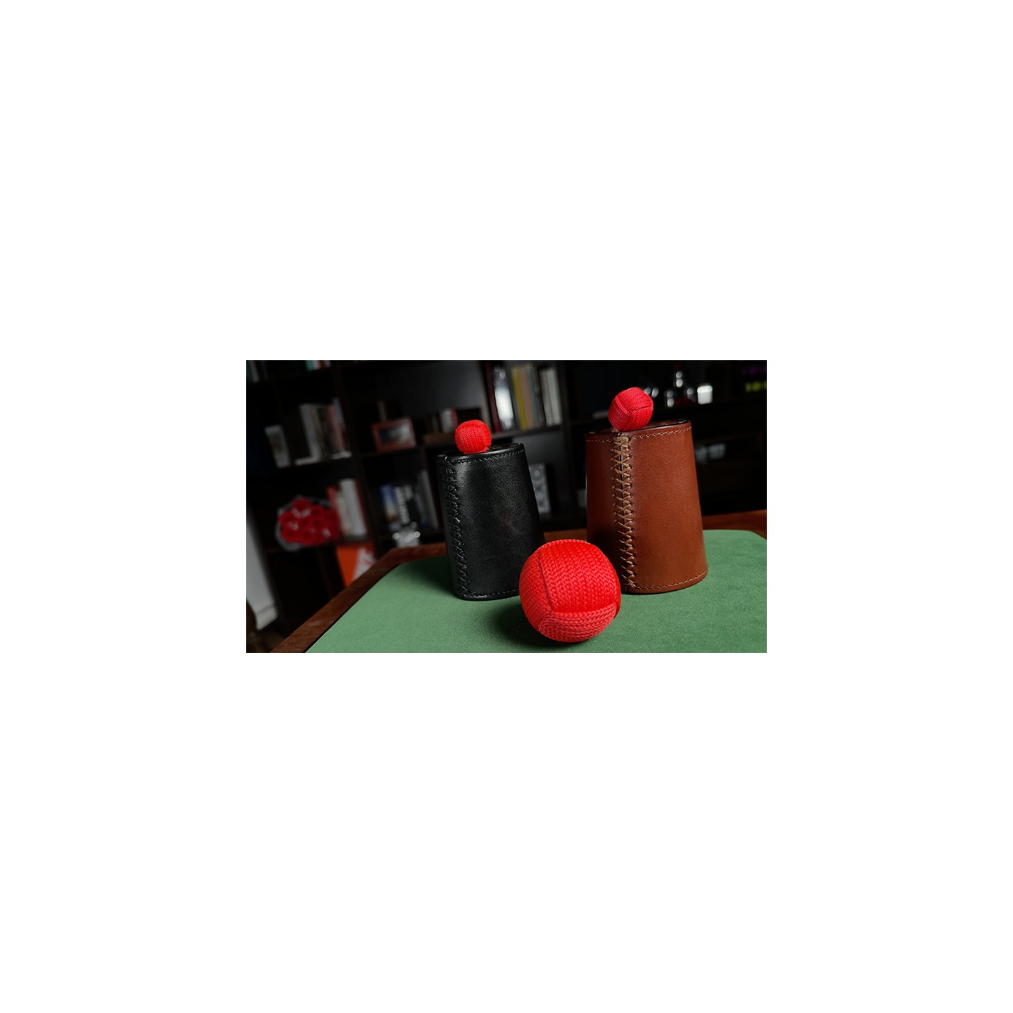 MS Leather Chop Cup by Bond Lee & MS Magic (Brown)