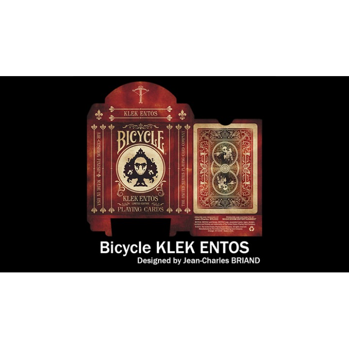 Bicycle Klek Entos Red (Marked) Playing Cards